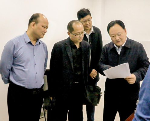 淮南市人社局党组书记、局长李艳景一行赴我校检查指导职业技能等级认定工作‌